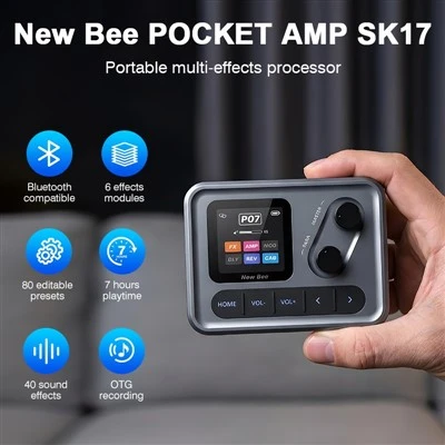 New Bee SK17 기타 멀티 이펙트 페달